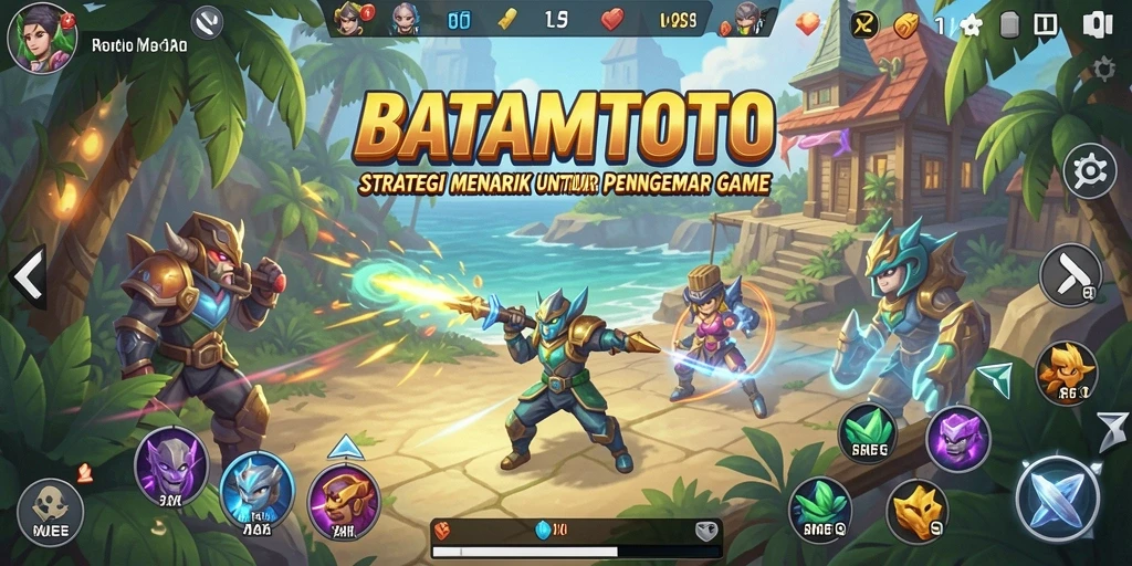 Screenshot gameplay menarik dari BATAMTOTO dengan berbagai strategi.