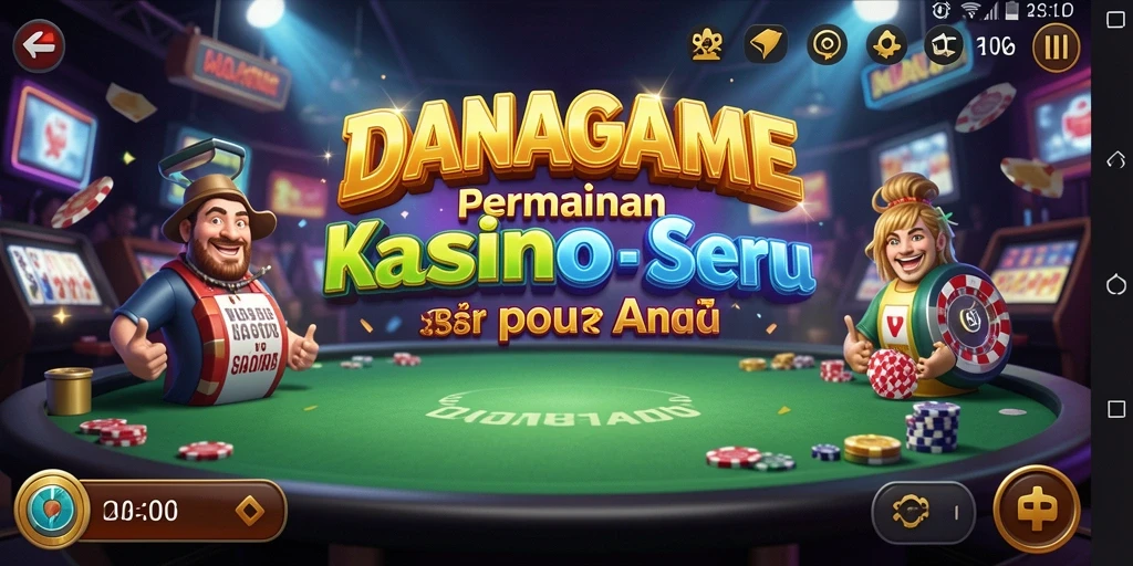 Tampilan gameplay Kasino yang menarik di DANAGAME.