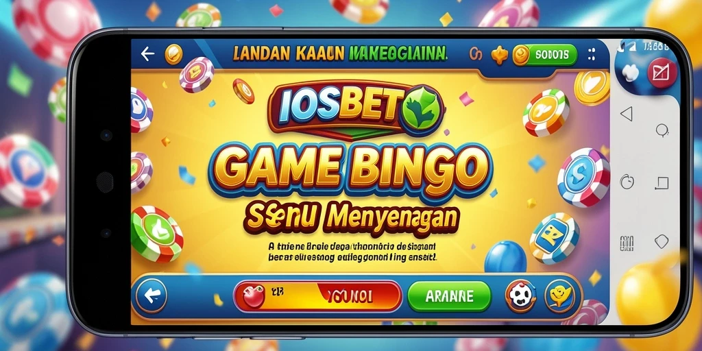 Tampilan gameplay Bingo yang seru di IOSBET.