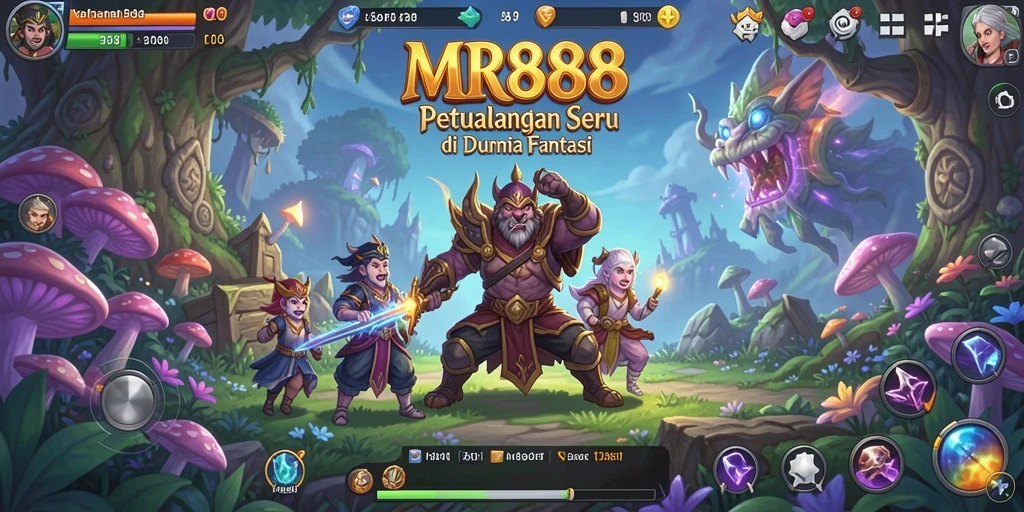 Tangkapan layar dari gameplay petualangan seru MR888.